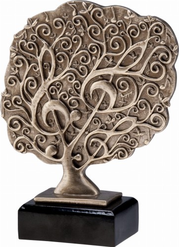 Statuetka Odlewana RFST2094/BR Statuetki Muzyczne