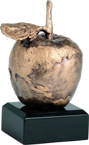 Statuetka Odlewana RTY1105/BR Statuetka Jabłko