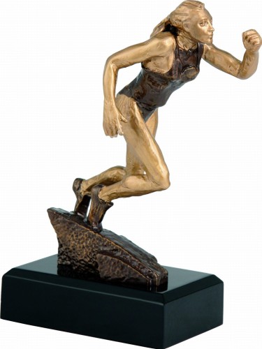 Statuetka Odlewana RTY3766/BR Statuetka Dla Biegacza