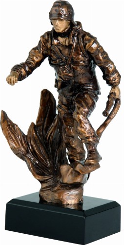 Statuetka Odlewana RTY3786/BR Statuetka Dla Strażaka