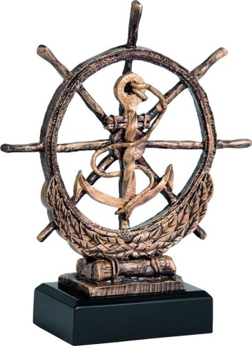 Statuetka Odlewana RTY1030/BR Trofeum Żeglarstwo