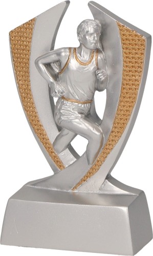 Figurka BIEGACZ  RE010 -  Statuetka odlewana 