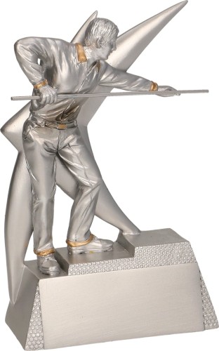 Figurka BILARD  RP7013 -  Statuetka bilardowa