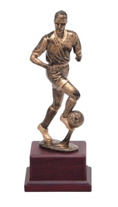 Figurka odlewana "Footballer Form" F