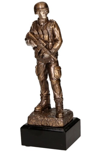 Statuetka Odlewana RFST2113/BR Podziękowanie Dla Żołnierza