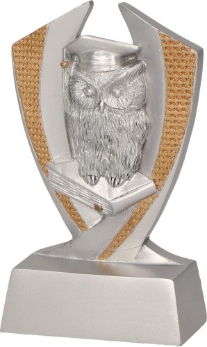 Statuetka Odlewana RE018 Statuetka Sowa