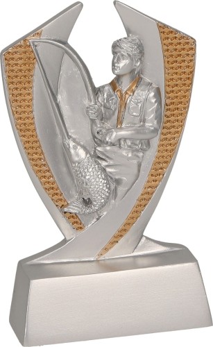 Statuetka WĘDKARZ  RE008 - Nagroda Wędkarska