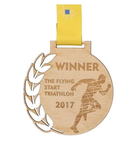 Medal Na Zamówienie MDA102 Drewniane, Ażurowe - Twój Projekt
