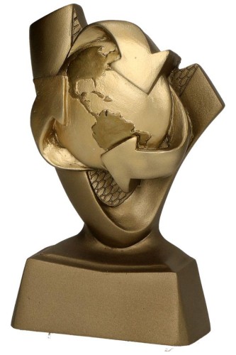 Statuetka KULA ZIEMSKA RP4020 - Figurka odlewana