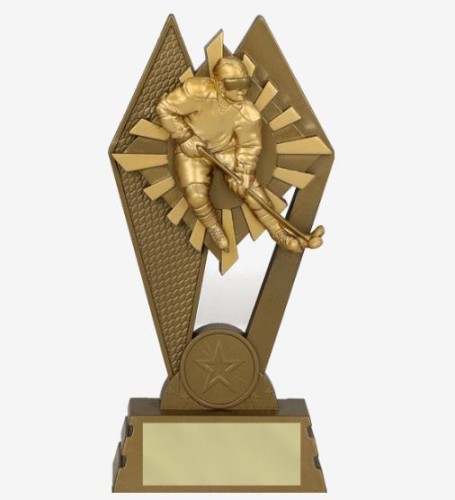 Statuetka SPORTOWA  RP3021 - Figurka odlewana hokej