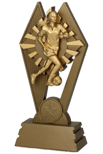 Statuetka SPORTOWA RP3011 - Piłkarska nagroda kobieca