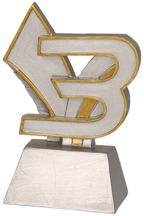 Statuetka Odlewana RE021C Statuetka Trzecie Miejsce