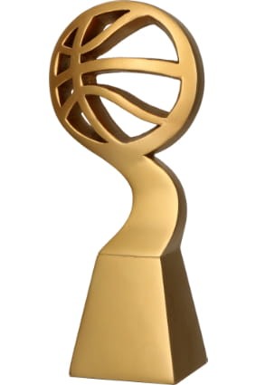 Statuetka Odlewana Złota RP5011-23/G Trofeum Koszykówka