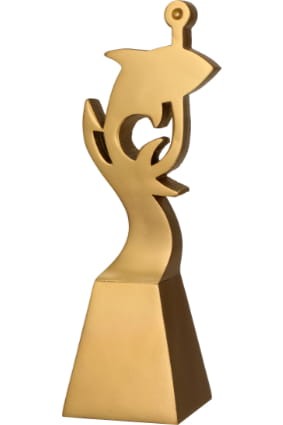 Trofeum WĘDKARSTWO  RP5017-23/G - Statuetka dla wędkarzy