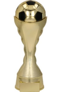 Statuetka ZŁOTA PIŁKA B280/G/BK - Sportowa nagroda piłkarska