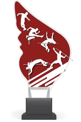 Statuetka Plexi - Lekkoatletyka  - CP01/ATH
