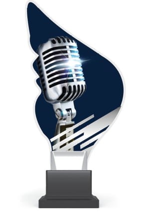 Statuetka Plexi - Muzyka CP01/MUS - Nagroda Muzyczna