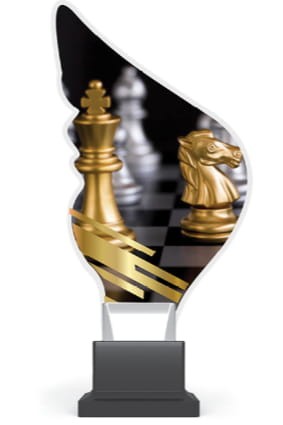 Statuetka Plexi - Szachy  - CP01/CHE