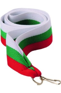 Wstążka Biało-zielono-czerwona V8-W/GN/RD V2-W/GN/RD