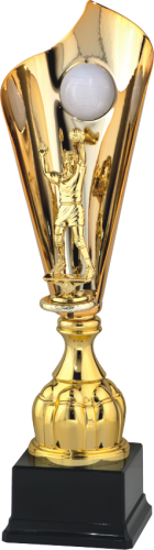 Okolicznościowy Puchar Metalowy S-9097 - Siatkarskie Nagrody Sportowe