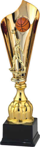 Okolicznościowy Puchar Metalowy S-9099 - Koszykarskie Nagrody Sportowe