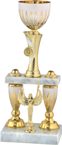 Unikatowy Puchar Metalowy S-9101 - Okolicznościowe Trofea Sportowe 