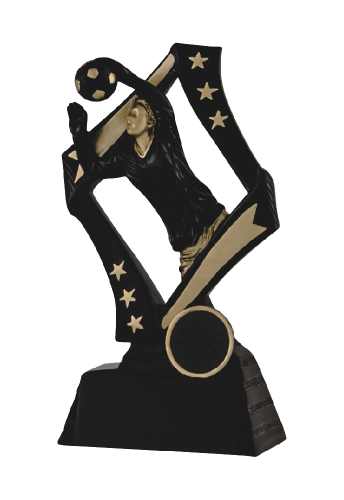 Statuetka Odlewana Piłka Nożna RFD31370 - Trofeum Dla Bramkarza