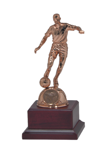 STATUETKA ODLEWANA PIŁKARZ FD11306
