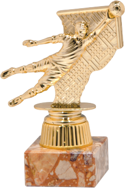 STATUETKA ODLEWANA - BRAMKARZ RF222B
