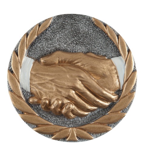 Emblemat Dłonie FG017 Uścisk Dłoni