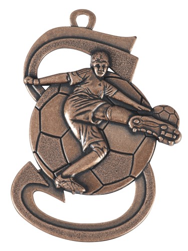 Brązowy Medal Piłkarz D101 - Medale Sportowe
