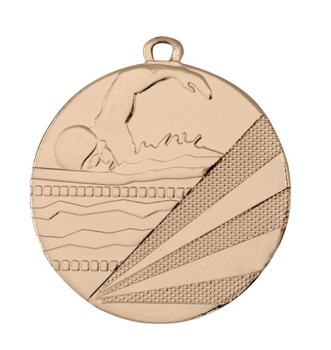 Brązowy Medal D112C - Medale Pływanie