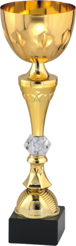 Złoty Puchar Premium Crystal S-9291 - Okazyjne Puchary Metalowe