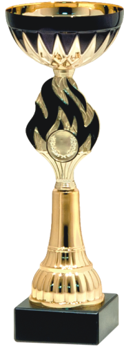 Okolicznościowy Puchar BLACK FLAME 9357 - Metalowe Puchary Sportowe