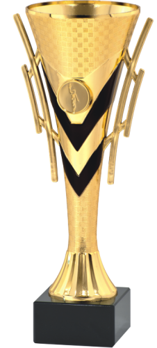 Złoty Puchar Chevron 9551 - Okazjonalne Puchary Plastikowe 