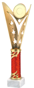 Okazyjny Puchar RED PILLAR v2 9597 - Plastikowe Puchary Sportowe