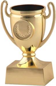 Złoty Puchar Arise Cup 9671 - Okazyjne Puchary Plastikowe 