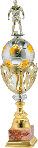 Okazjonalny Puchar Silver Footballer 9686 - Unikatowe Puchary Turniejowe 