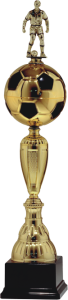 Okazjonalny Puchar Soccer Goblet v2 9720 - Metalowe Puchary Turniejowe 