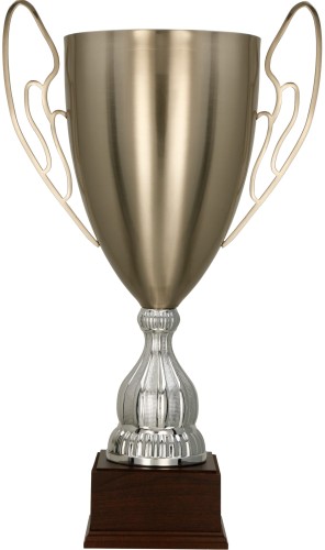 Złoty Puchar Olympic Silver 1064 - Metalowe Trofeum Okolicznościowe