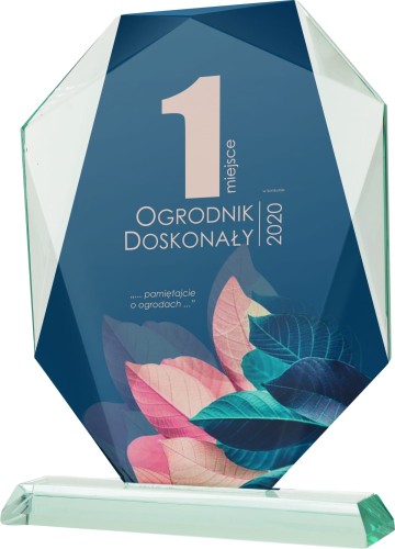 Statuetka Szklana G042 Szkło z Nadrukiem