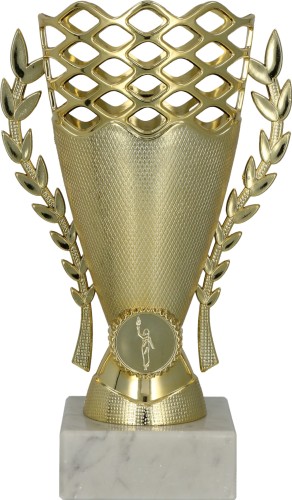 Ekonomiczny Puchar Sportowy VASE 8354 - Plastikowe Trofea Okazjonalne