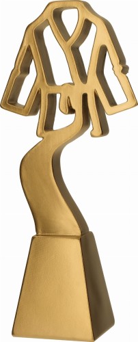 Statuetka Odlewana KIMONO RP5024-23/G  Figurki Okazjonalne