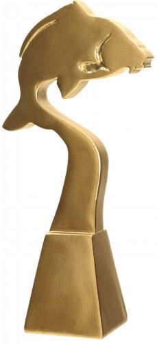 Statuetka Odlewana FISH RP5025-23/G -  Figurki Wędkarskie