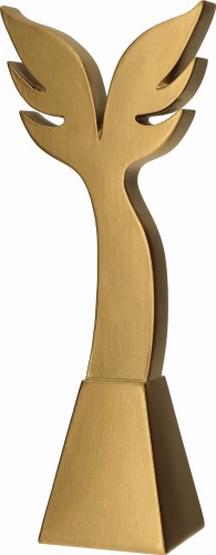 Statuetka Odlewana PLANT RP5027-23/G  Figurki Okazjonalne