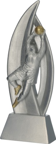 Statuetka Odlewana Srebrna RP6003/S/G Statuetka Bramkarza 