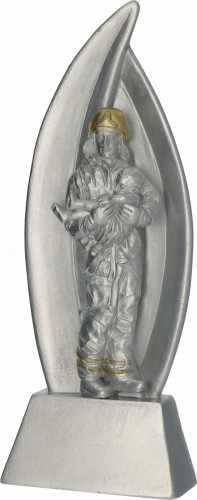 Statuetka Strażacka S/FIREMAN RP6007/S/G - Figurki Odlewane 