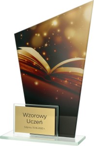 Trofeum Szklane DUAL DG1/SCH - Eleganckie Nagrody Okazjonalne