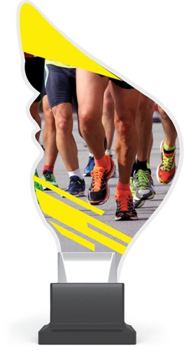 Trofeum Plexi Bieganie - CP01/RUN - Wyjątkowe Statuetki Sportowe