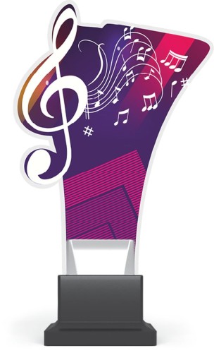 Statuetka Plexi - Muzyka  - CP02/MUS 